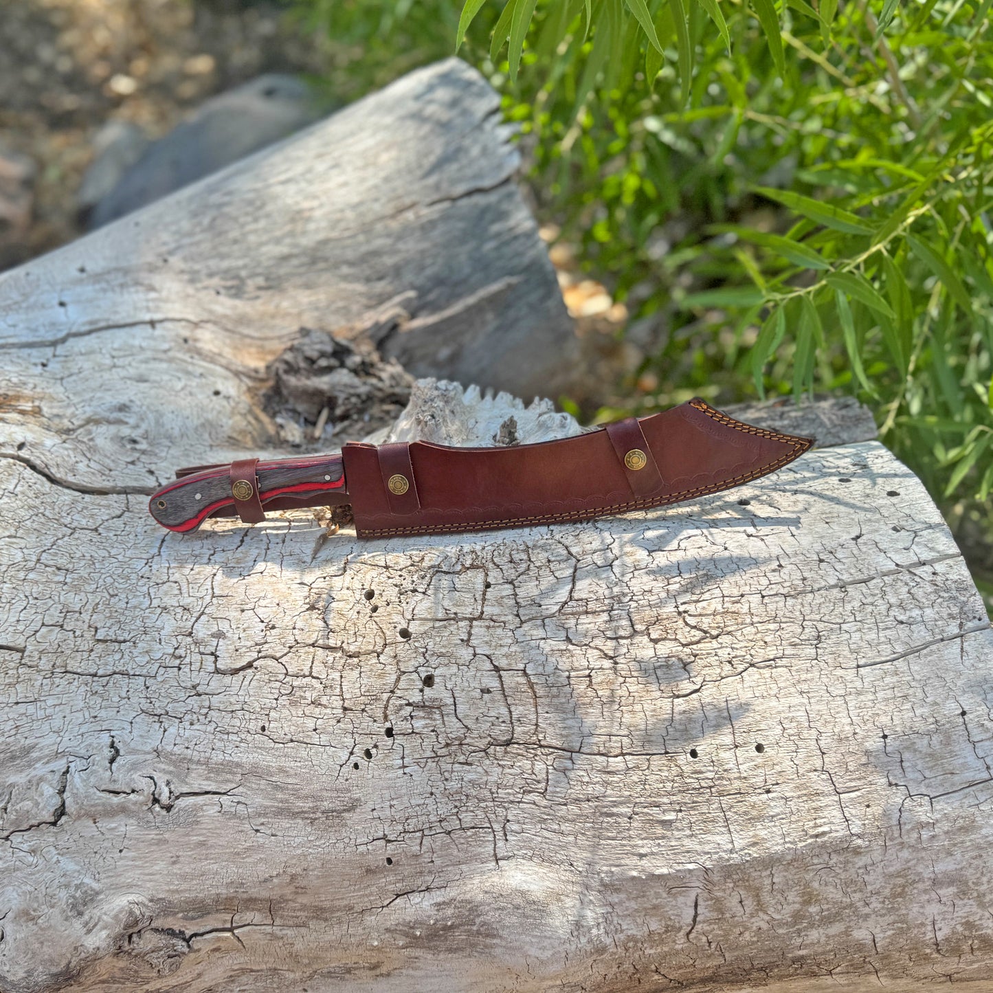 The Bloodfang – High Carbon Steel Recurve Bowie Machete