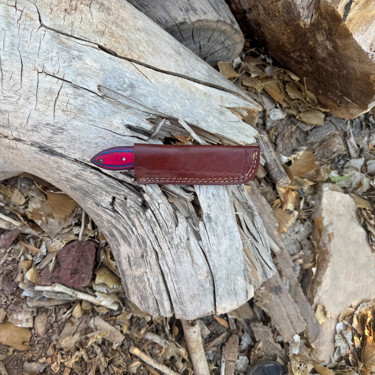 Crosscut Cleaver Fixed Blade Knife