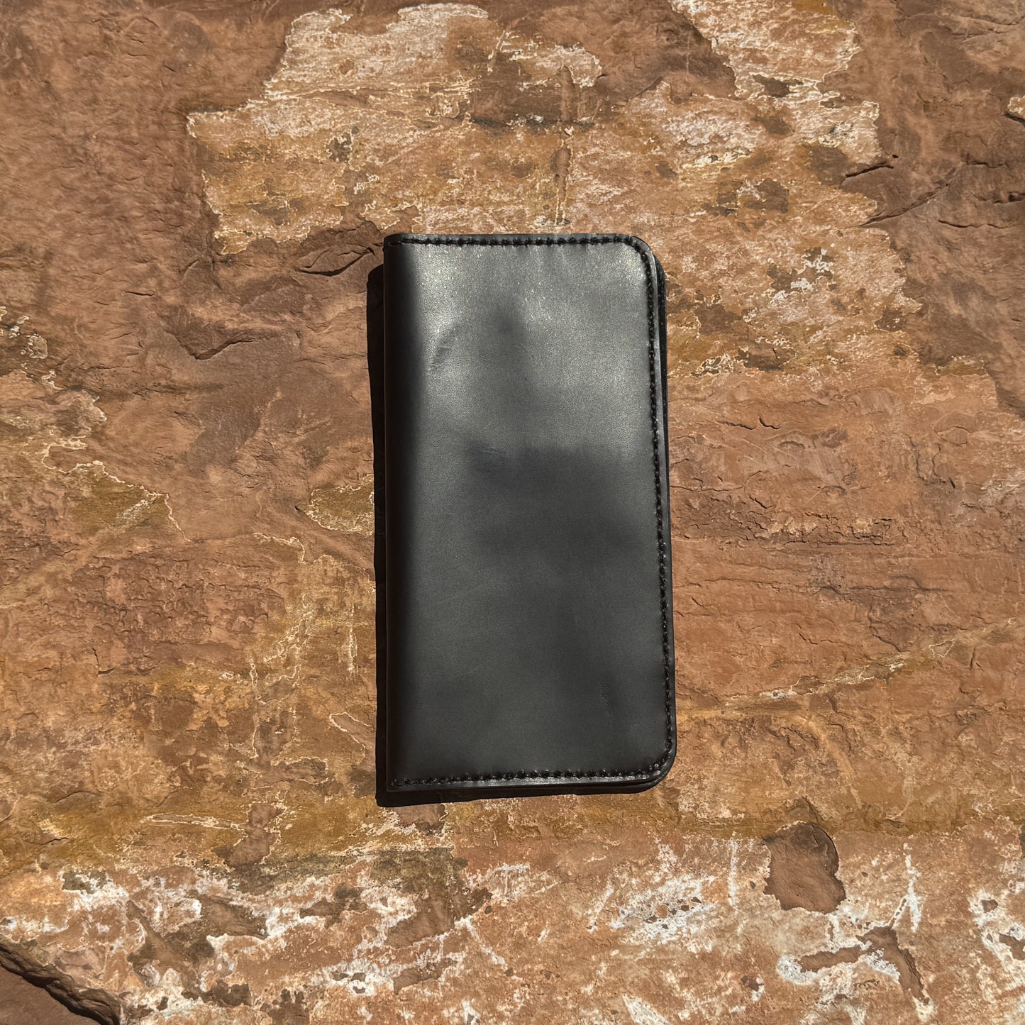 The Outrider Hand-Stitched Full-Grain Leather Bifold Wallet