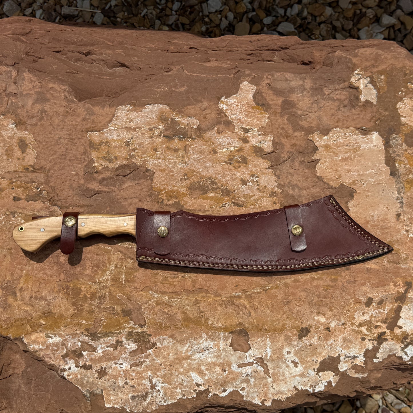 The Dreadfang – Hand-Forged Clip Point Machete